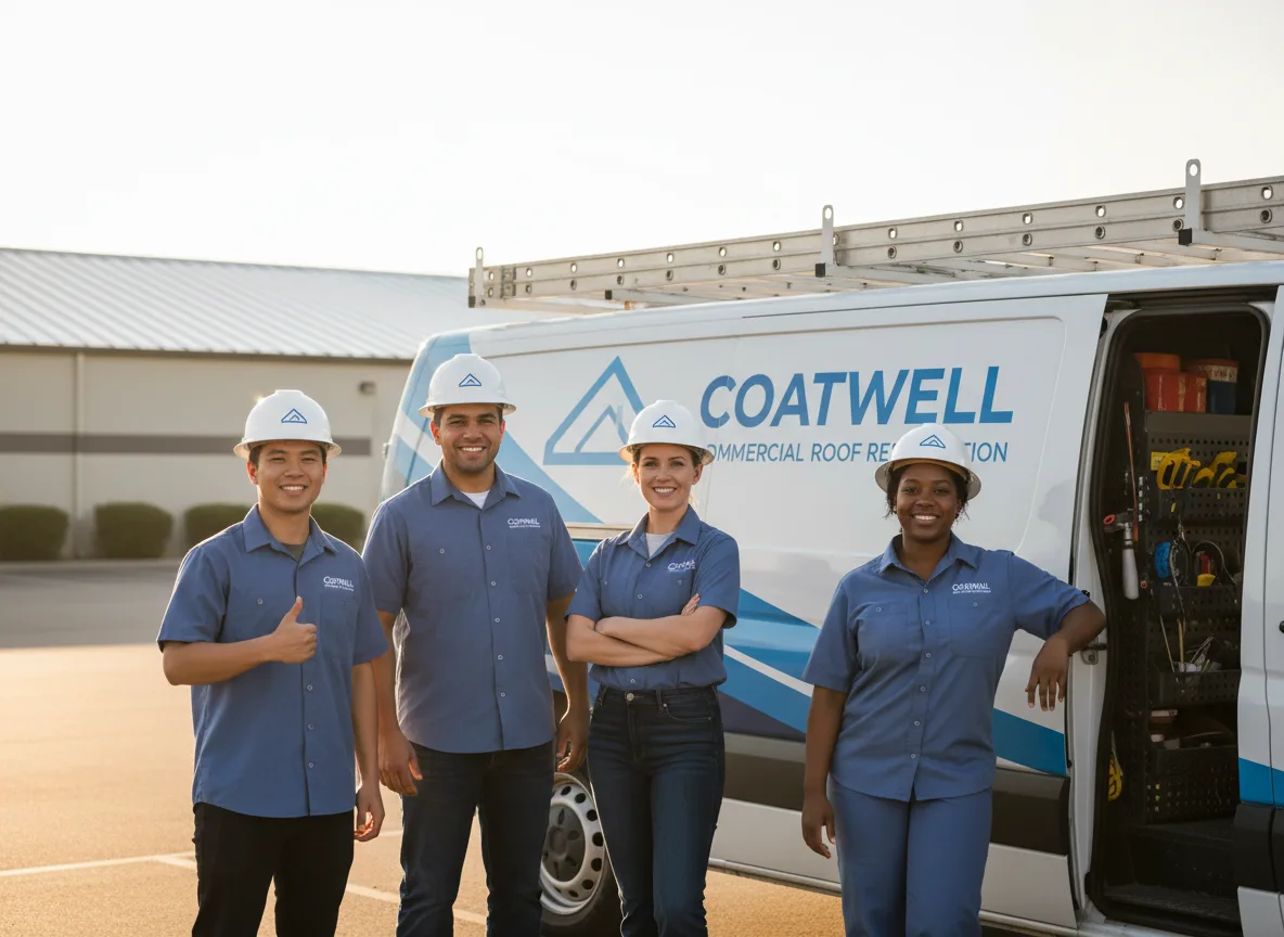 Commercial roof coating company in Dupont, WA